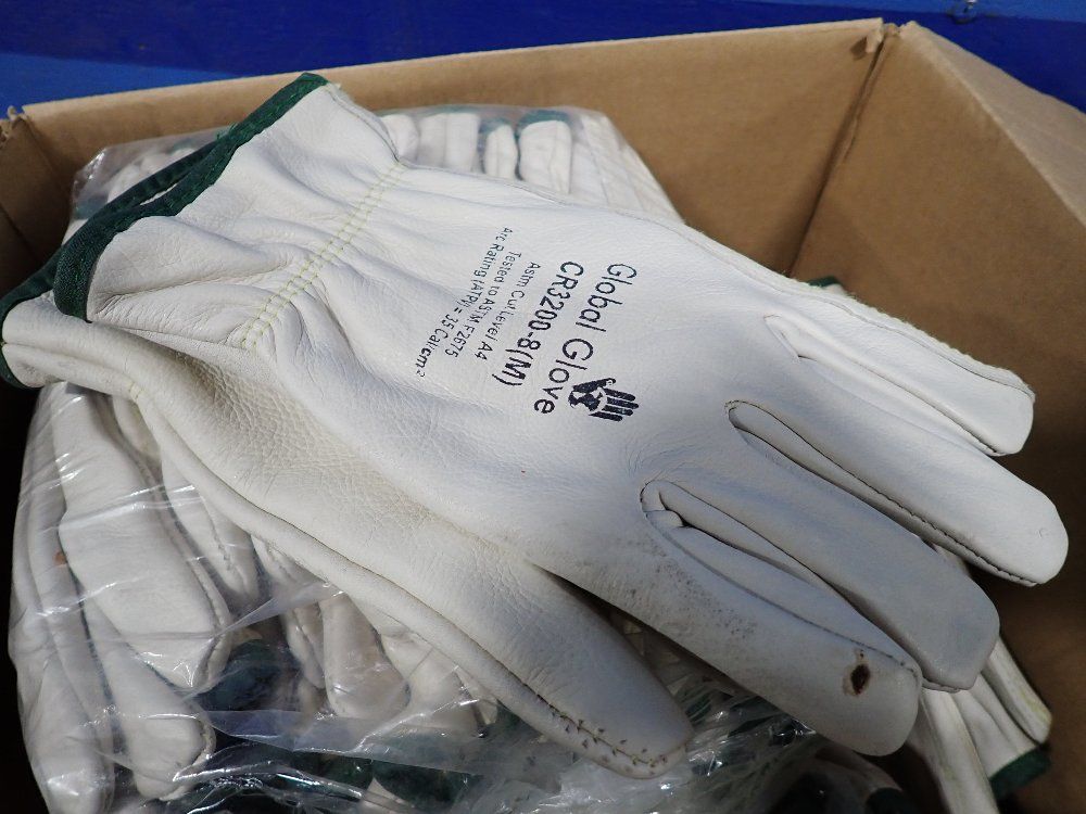 Global Gloves Leather Cut Resistant Gloves