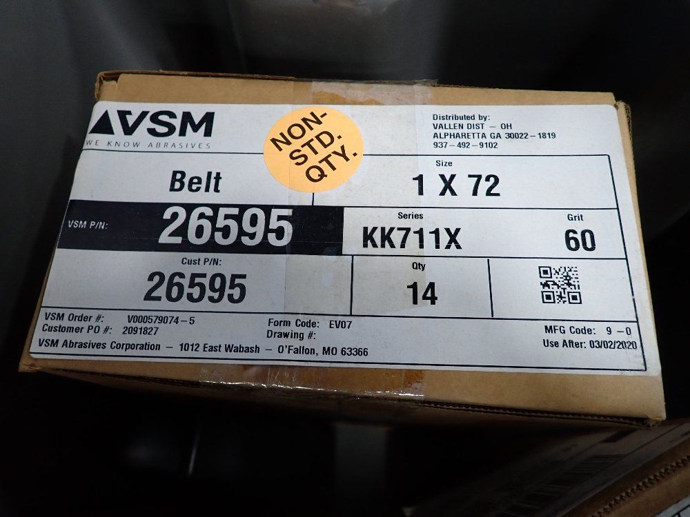 Vsm 60 Grit Sanding Belts