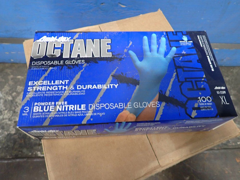 Pip Blue Nitrile Disposable Gloves