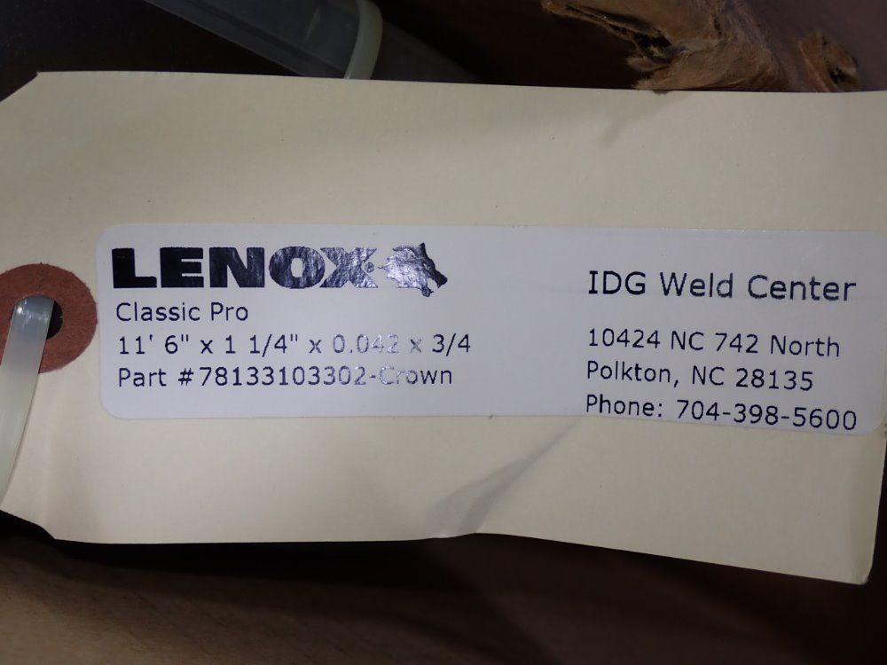 Lenox Bandsaw Blades