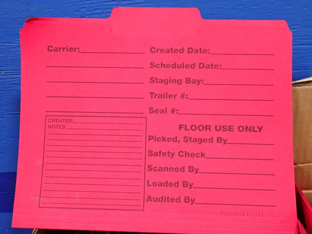 Smead Letter Size File Folders - 12743