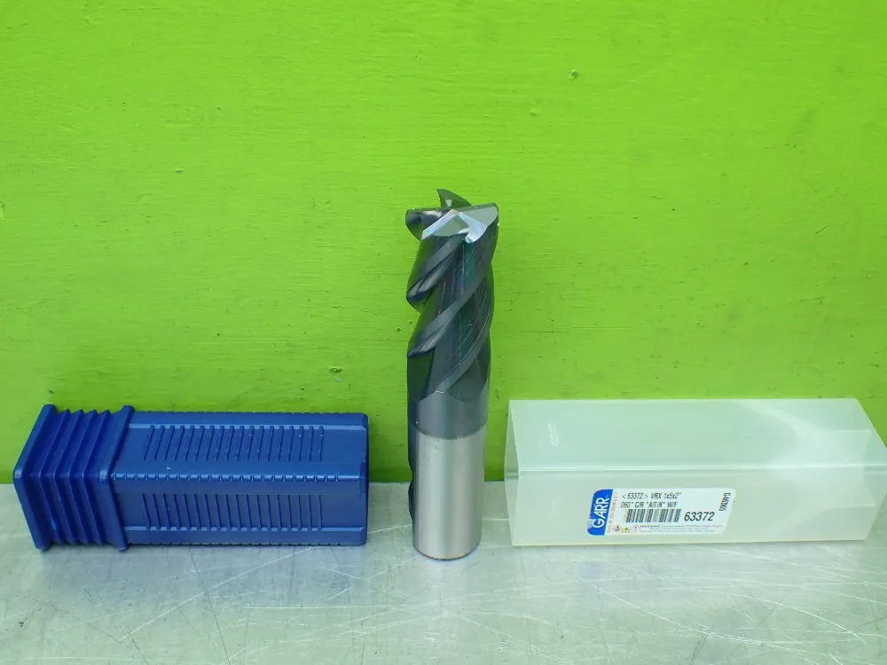 Garr Solid Carbide Center Cutting Corner Radius Endmill
