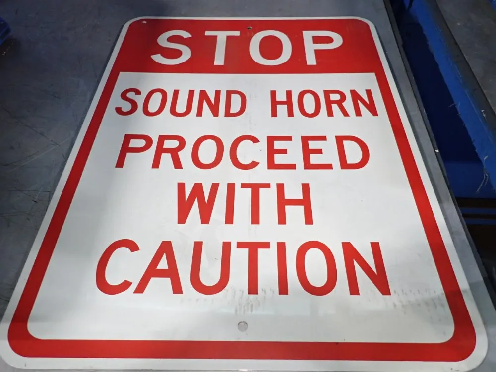  Caution Sign