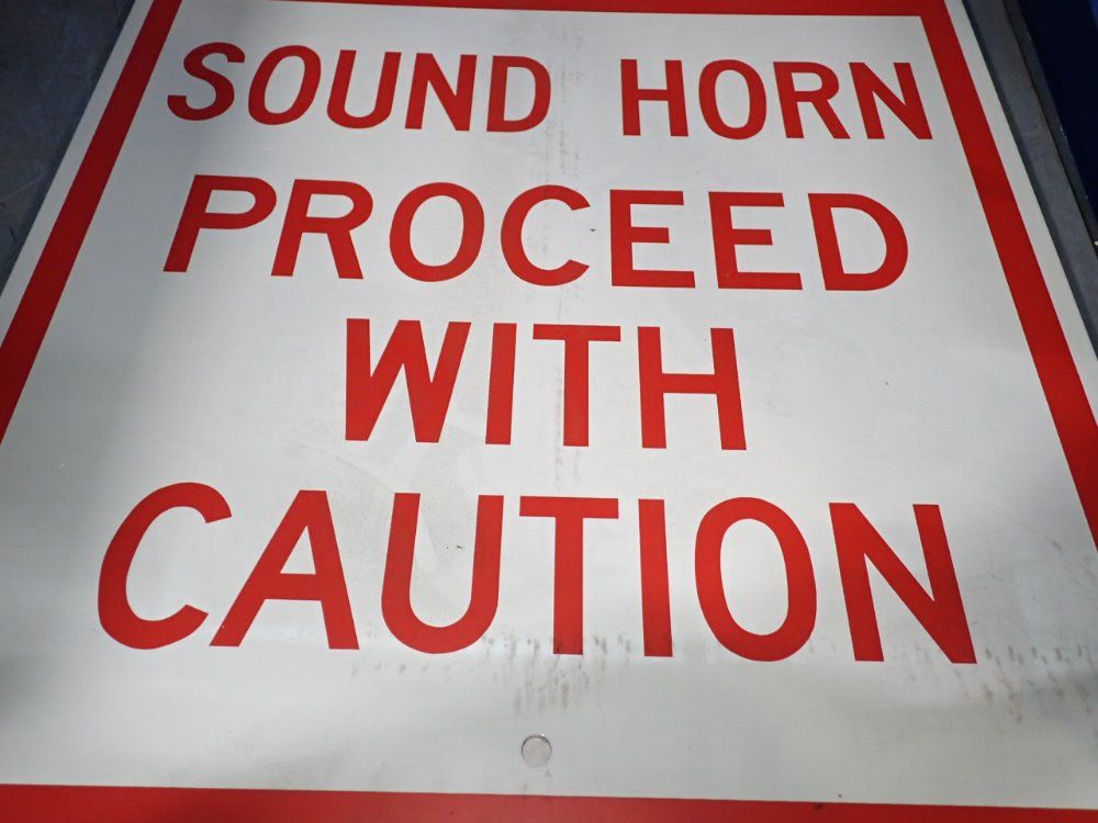  Caution Sign