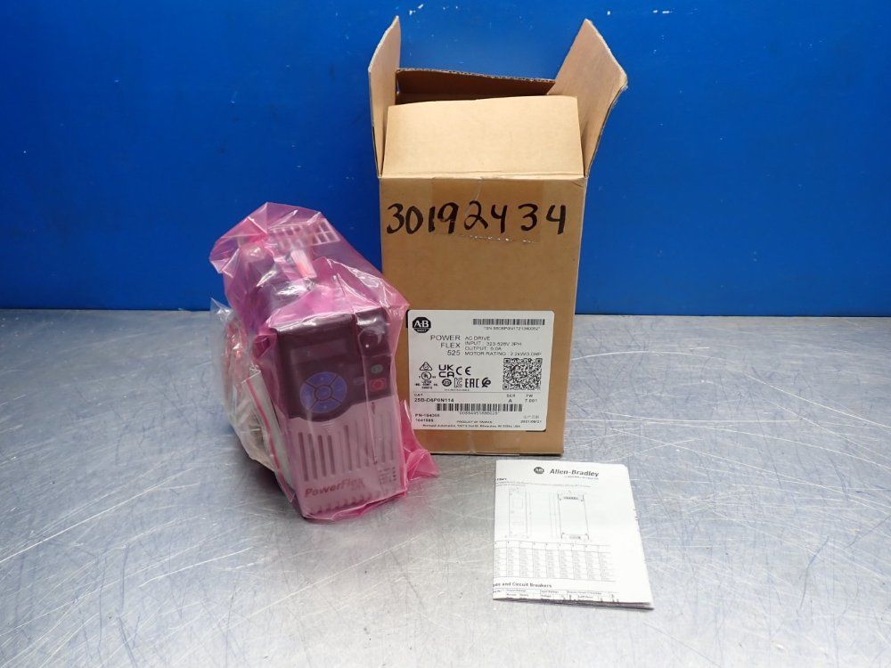 Allen Bradley Power Flex 525 Ac Drive - 25b-d6p0n114