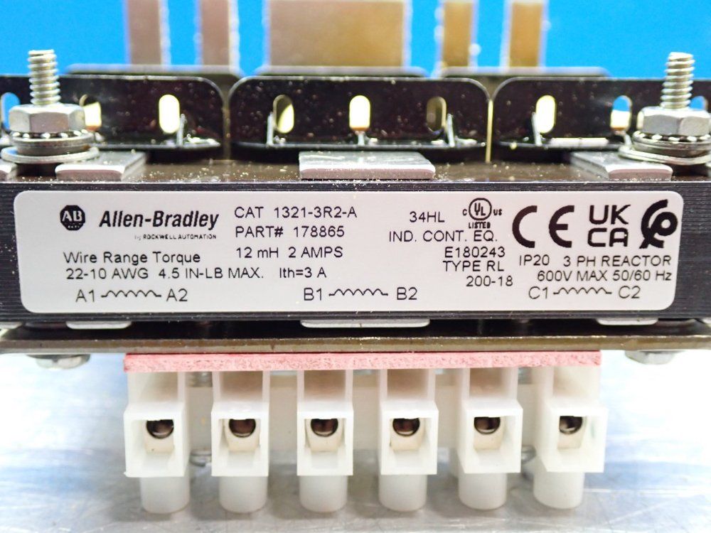 Allen Bradley Line Reactor - 1321-3r2-a