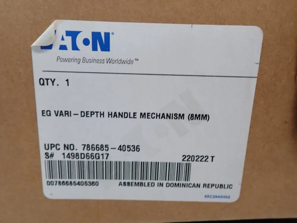 Eaton 24" Shaft Rotarty Handle Mechanism 24" Shaft - Ehmvd24b