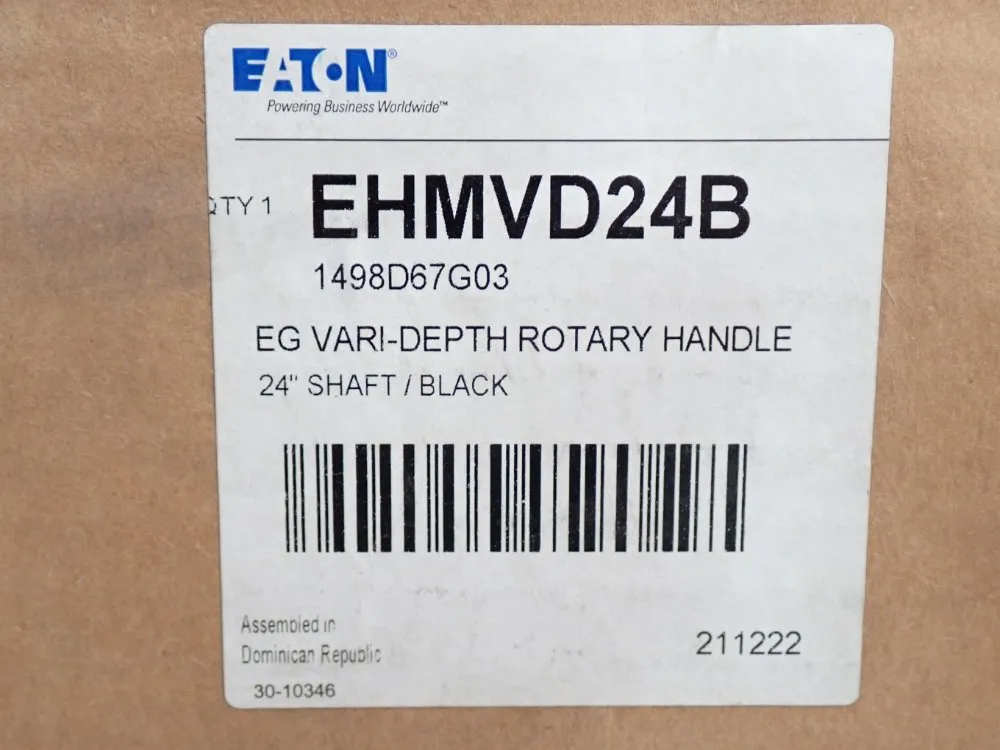 Eaton 24" Shaft Rotarty Handle Mechanism 24" Shaft - Ehmvd24b