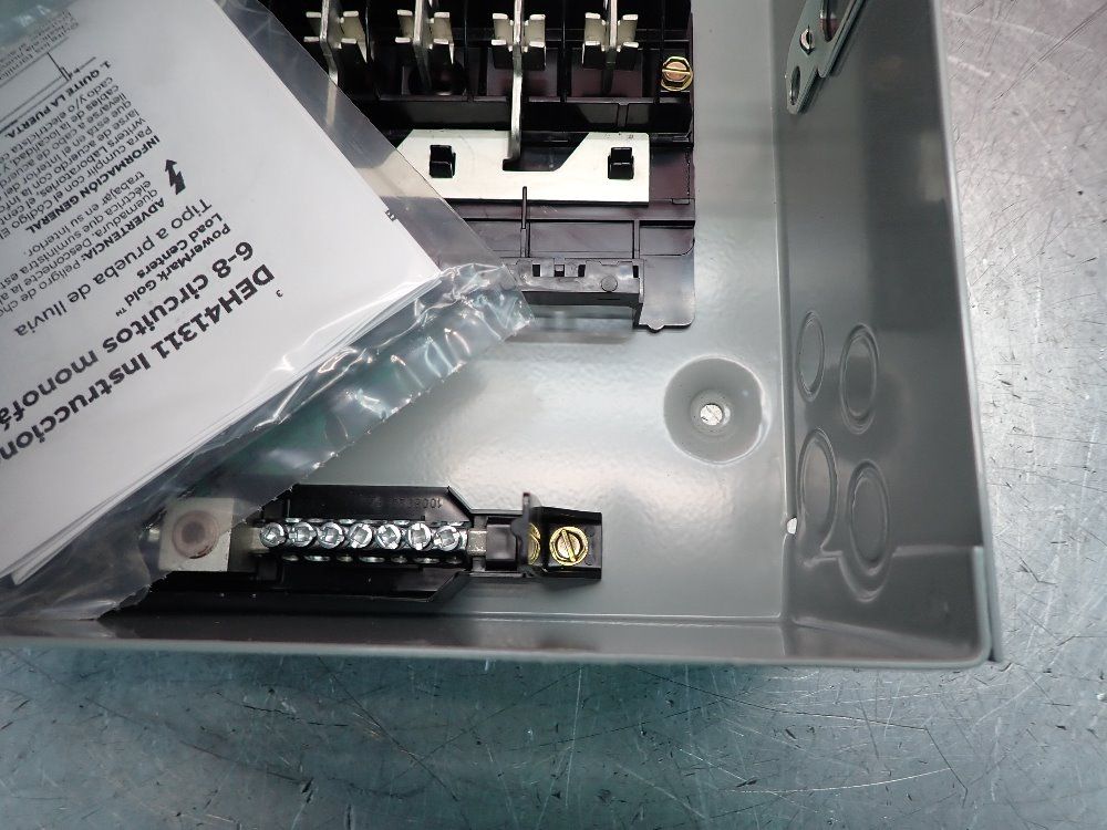 Ge 125 Amps Load Center, Main Lug, Outdoor Enclosure - Tlm812rcu