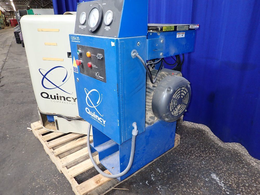 Quincy 25 Hp Air Compressor - Qsv-25