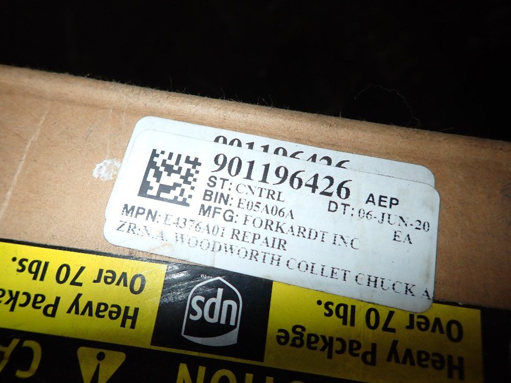 Forkardt Collet Chuck