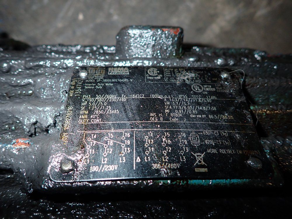 Weg 5 Hp Pump - Cp-z0005367et040bs-w