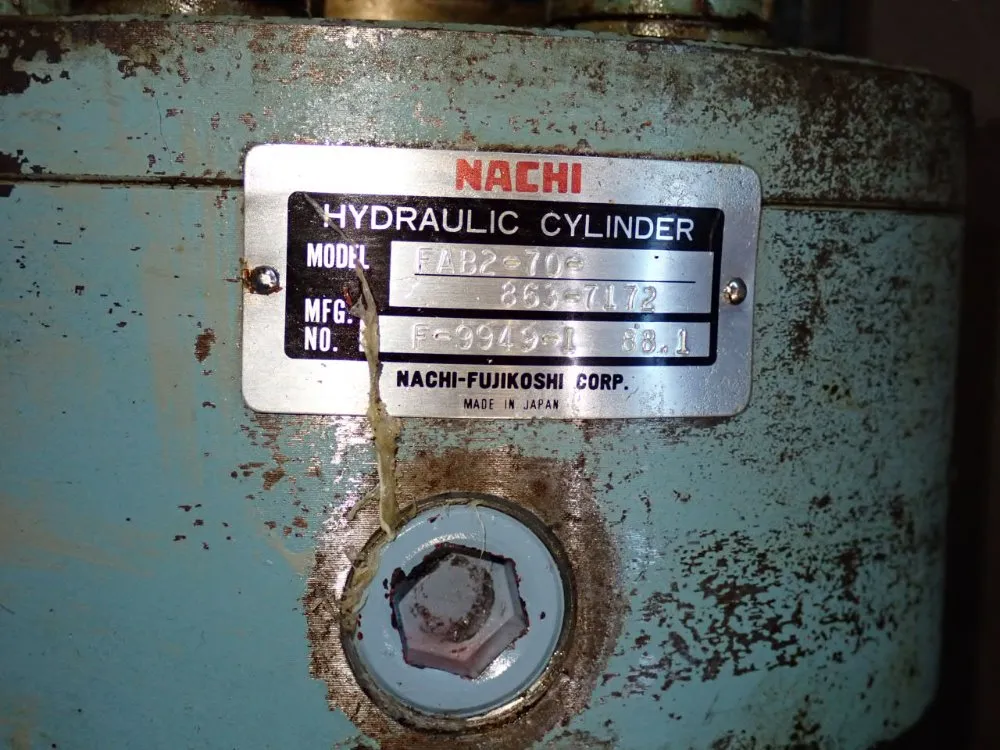 Nachi Hydraulic Cylinder - Fab2-70-863-7172