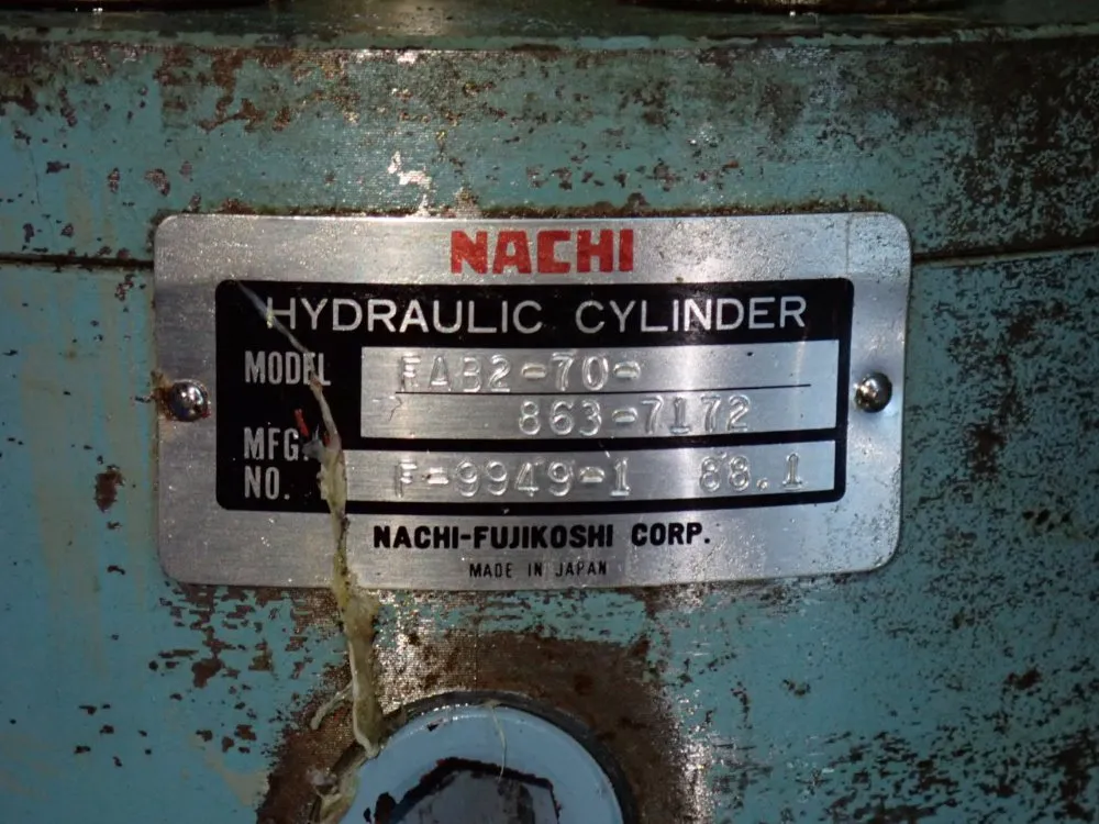 Nachi Hydraulic Cylinder - Fab2-70-863-7172