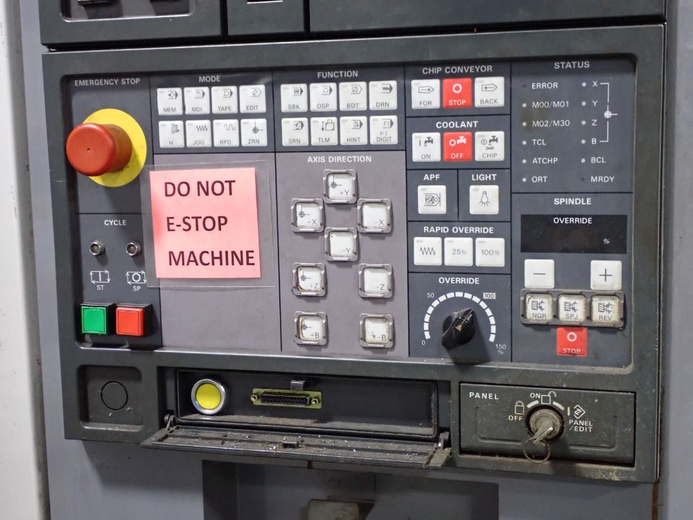 Mori Seiki 1999 Mori Seiki Sh-630 Cnc Hmc - Sh-630