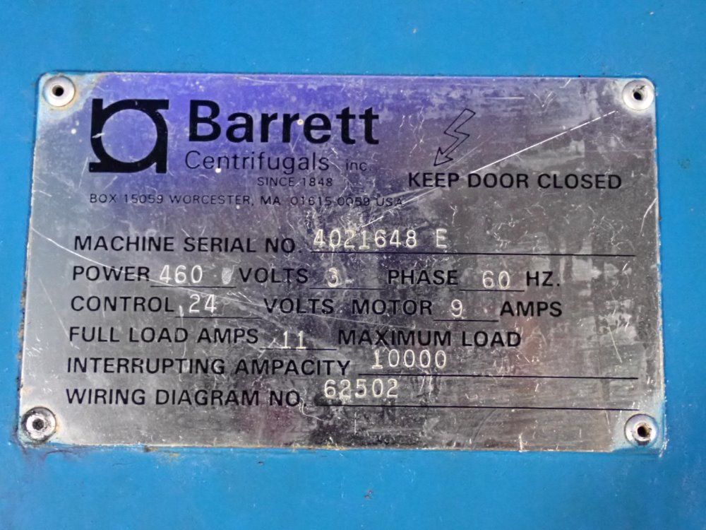 Barrett Barrett 402 Chip Spinner