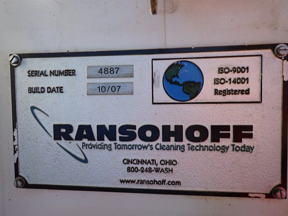 Ransohoff 2007 Ransohoff Lean Jet Parts Washer