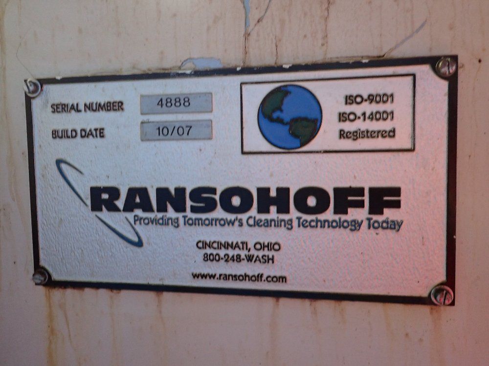 Ransohoff 2007 Ransohoff Lean Jet Parts Washer