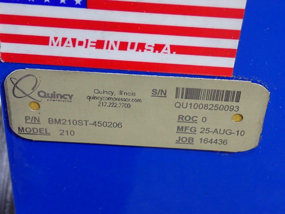 Quincy Air Compressor