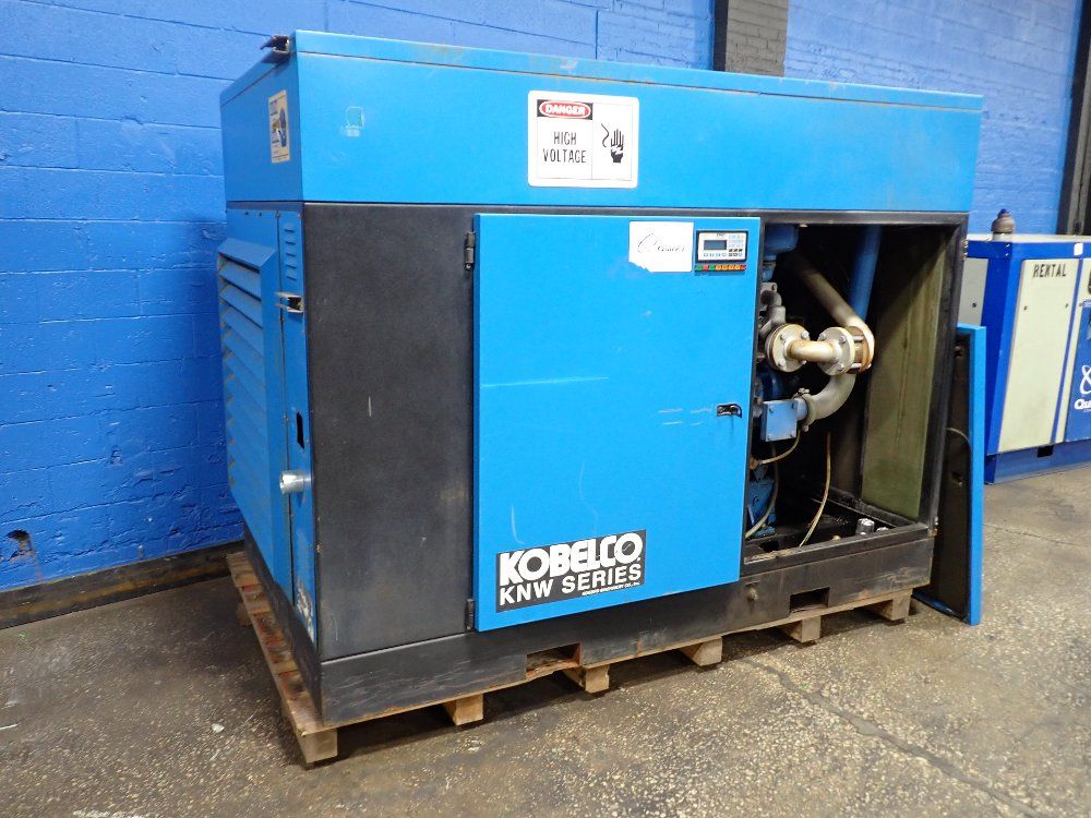 Kobelco Kobelco Knwa1ah Rotary Screw Air Compressor