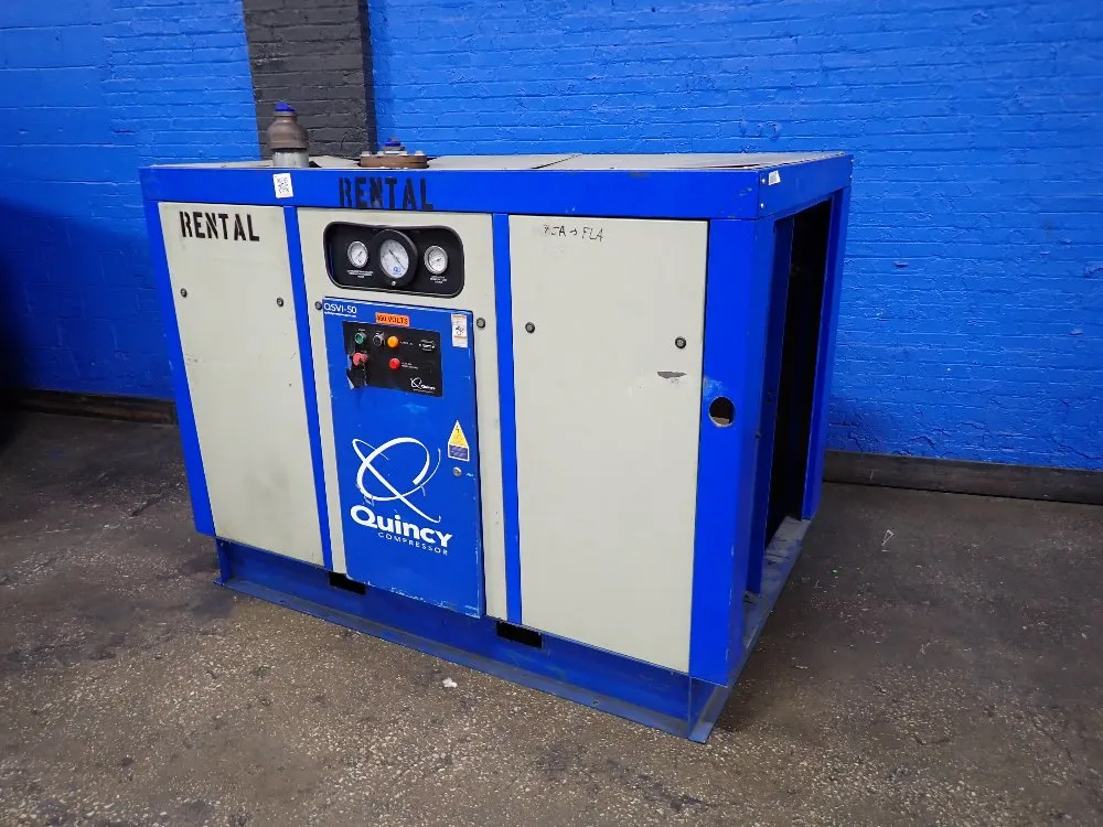 2007 QUINCY QSVI-50 AIR COMPRESSOR