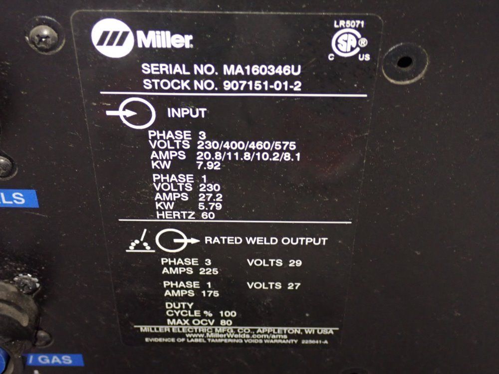 Miller Miller Auto Axcess 300di Welder