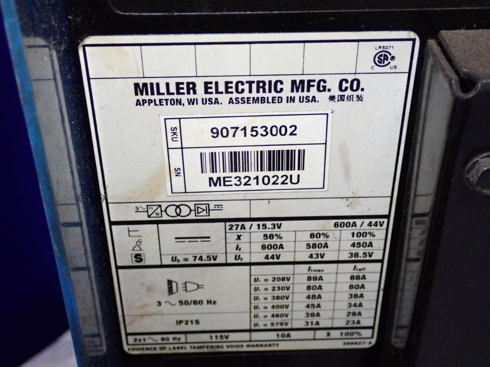 Miller Miller Auto Axcess 450di Welder