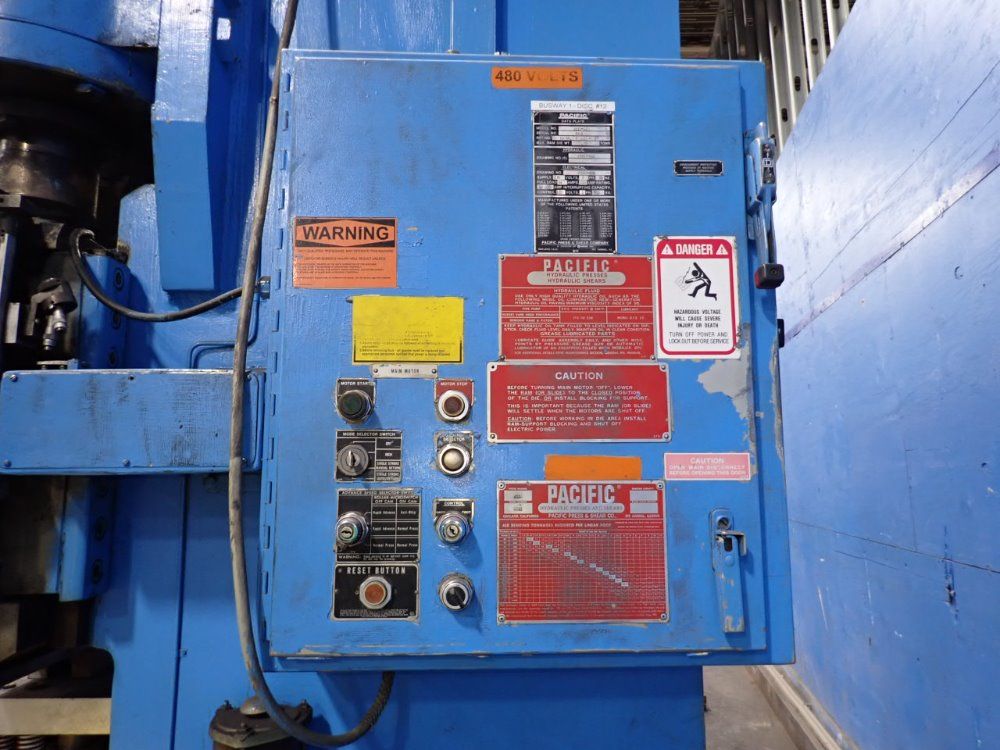 Pacific 12' X 12 Ga J110-12 Press Brake - J110-12