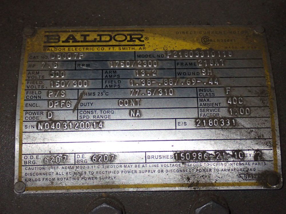 Davis Standard 1988 Davis Standard Luwa 4545 Melt Pump