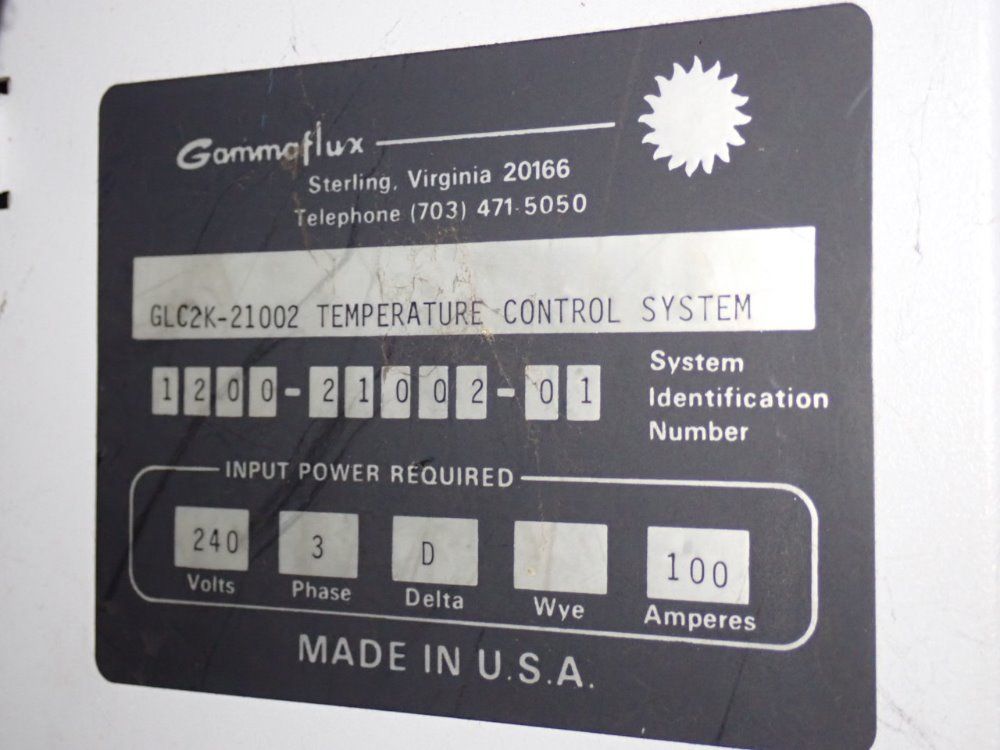 Gammaflux Temperature Controller