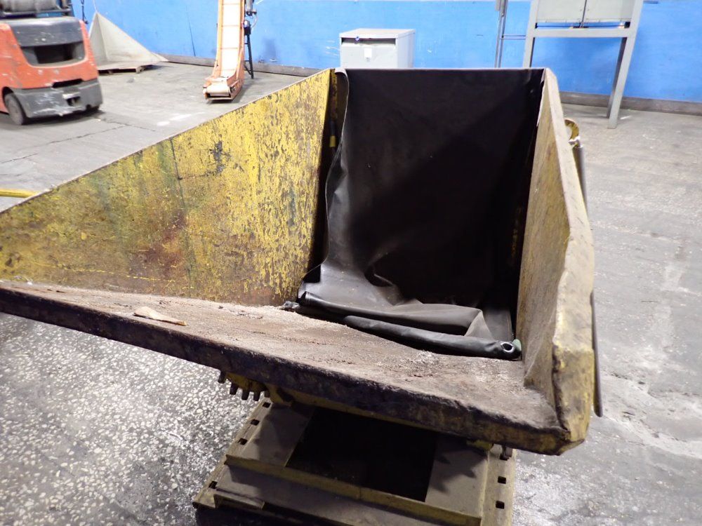 36" X 71" X 40" Self Dumping Hopper