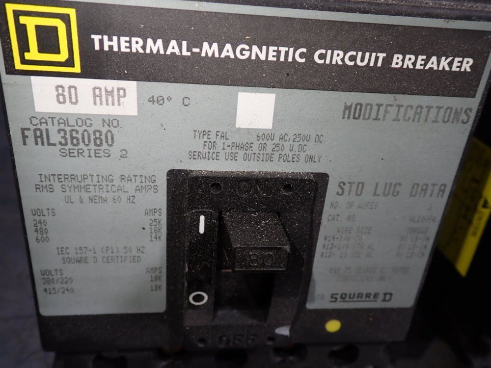 Square D Circuit Breaker