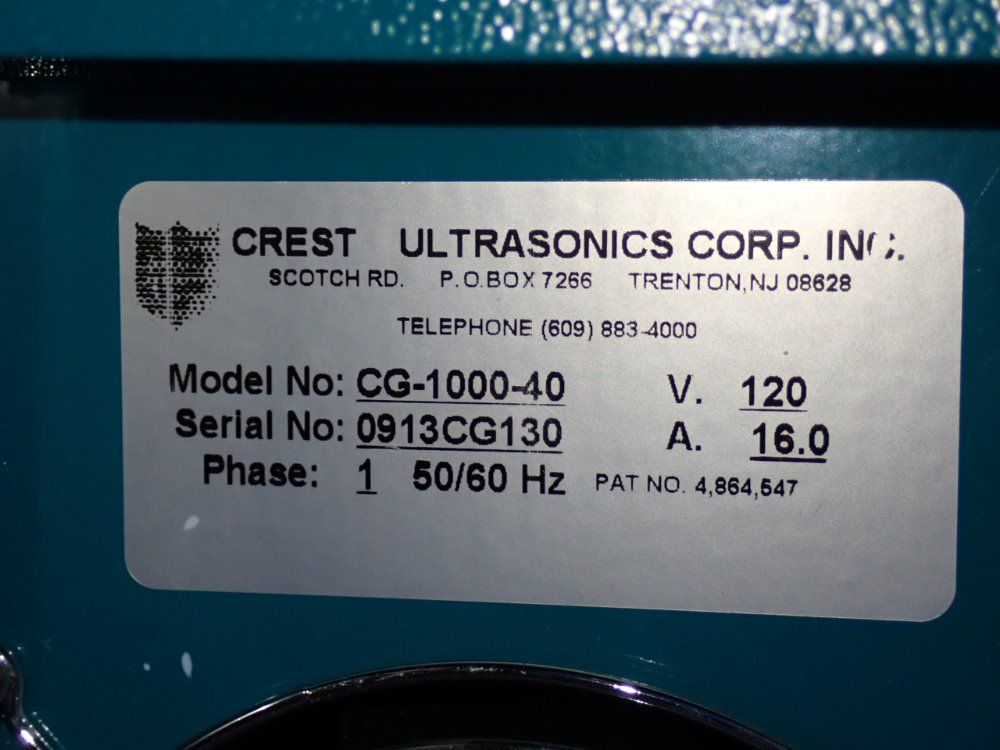 Crest Ultrasonic Crest Ultrasonic Cleaner
