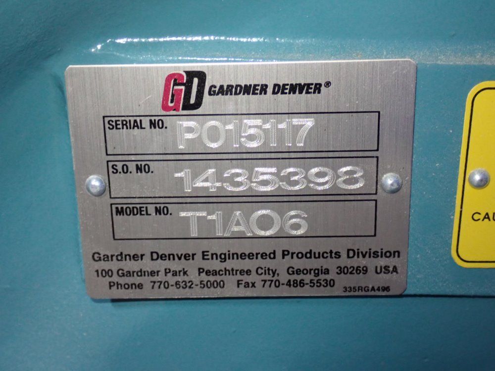 Gardner Denver Blower