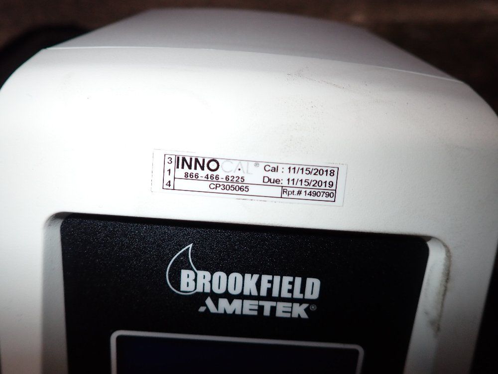 Brookfield Ametek Brookfield Ametek Dveelvtj0 Dve Viscometer