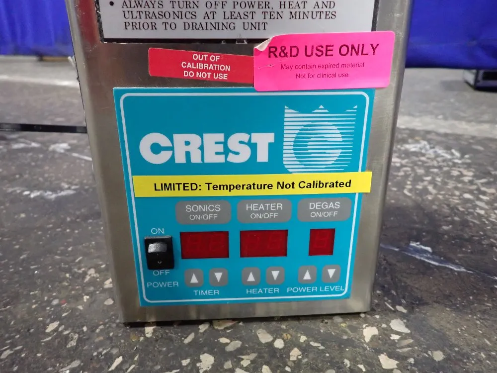 Crest Ultrasonic Parts Washer