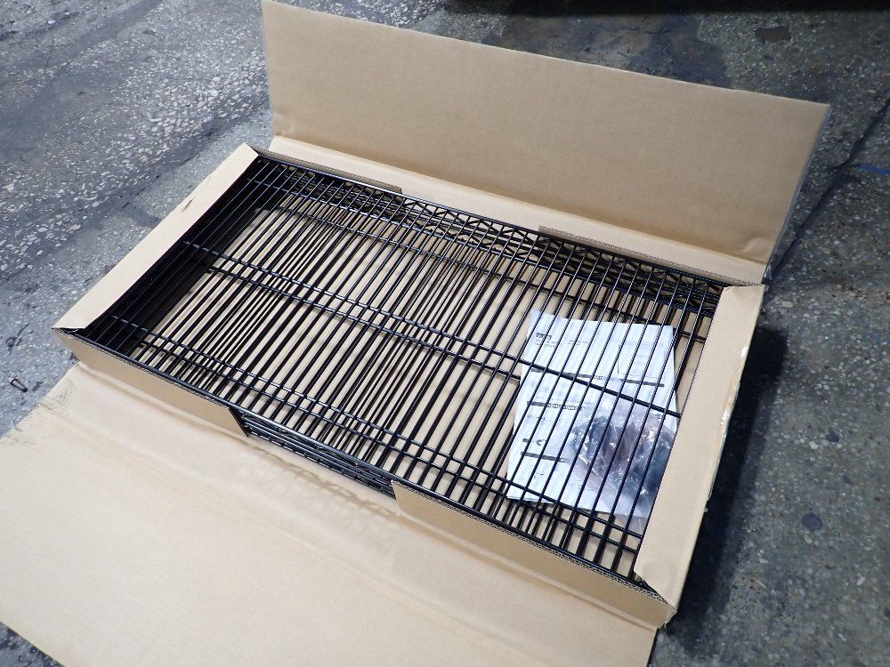 Uline Black Wire Shelving