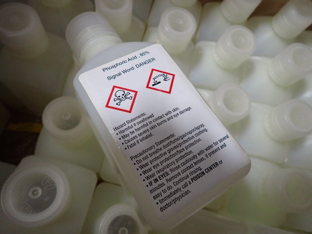  Phosphoric Acid Bottles