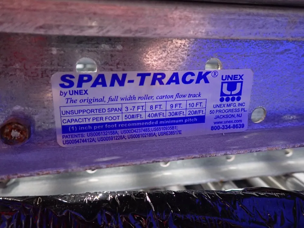 Unex Roller Conveyer Tracks