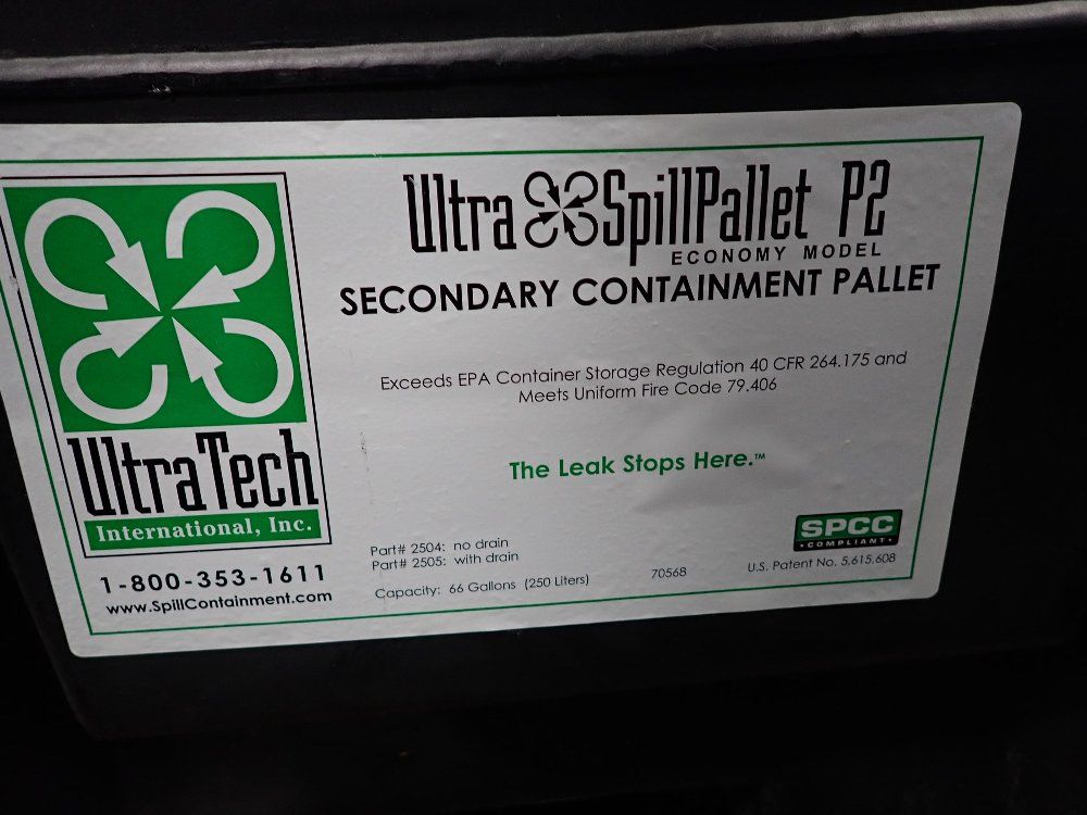 Ultratech Spill Containment Pallet