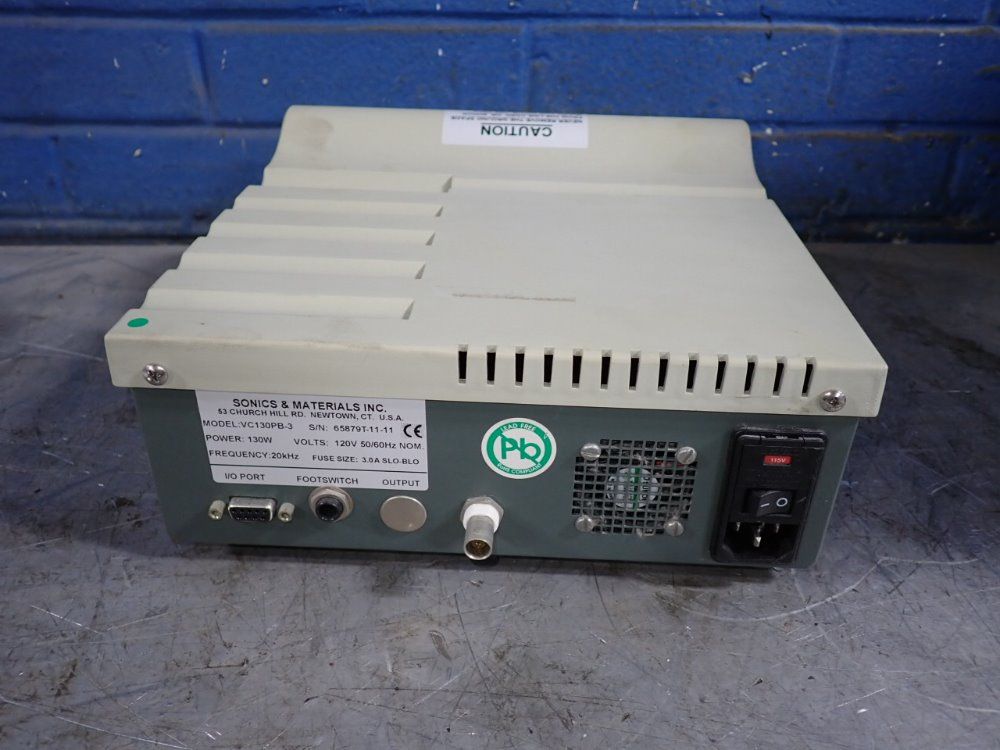 Sonics  Materials Ultrasonic Processor