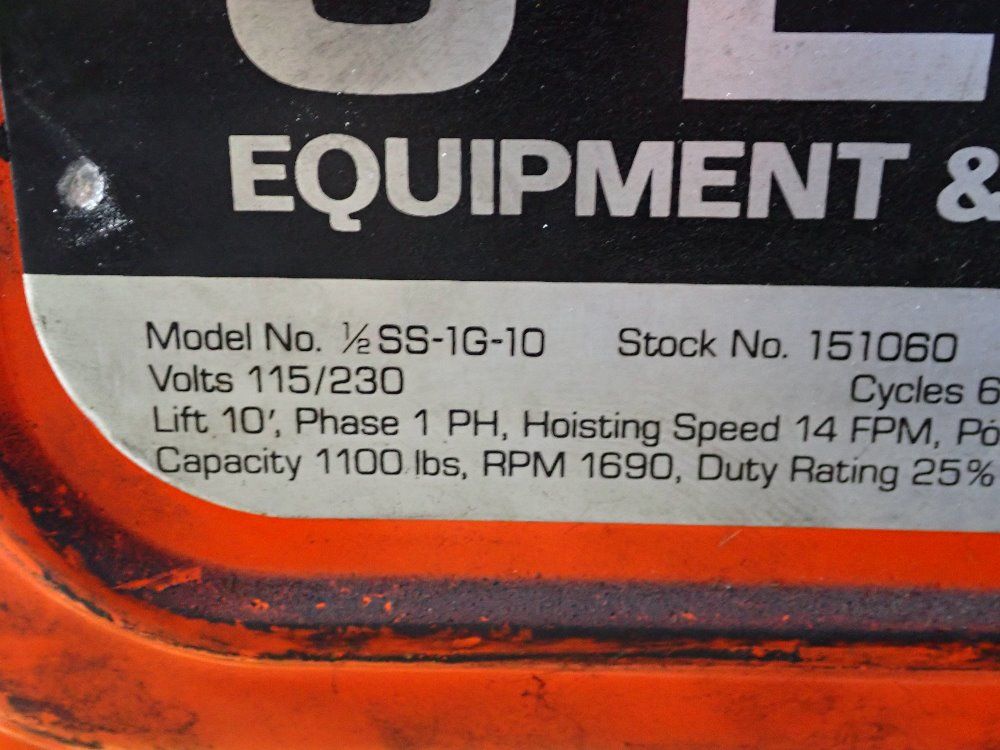 Jet Electric Hoist