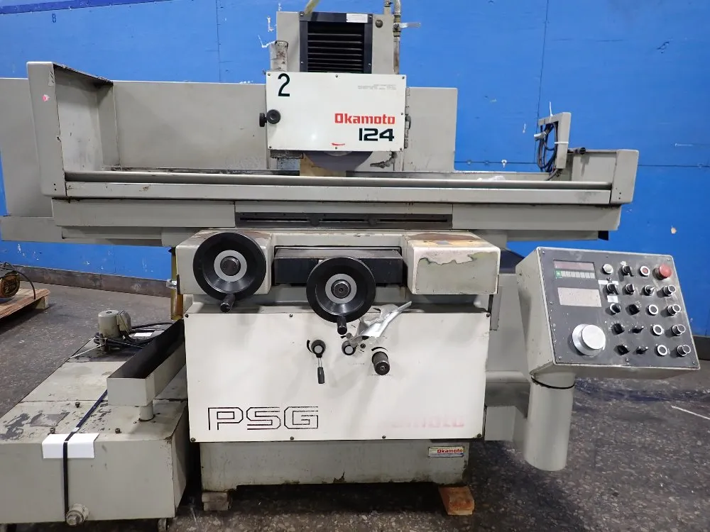 Okamoto 1990 Okamoto Acc124dx Surface Grinder