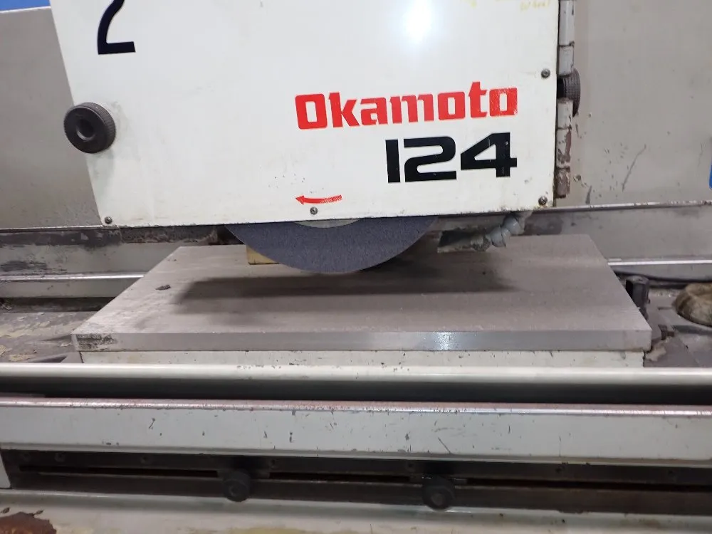 Okamoto 1990 Okamoto Acc124dx Surface Grinder