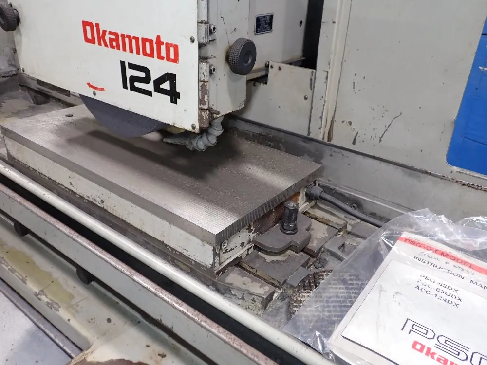 Okamoto 1990 Okamoto Acc124dx Surface Grinder