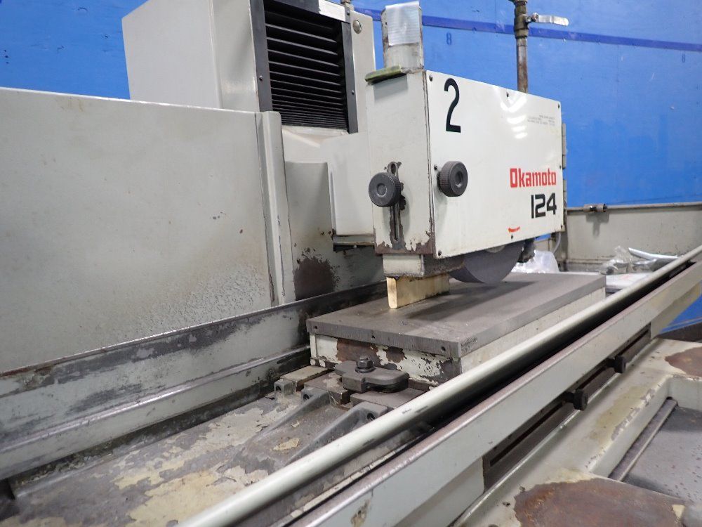 Okamoto 1990 Okamoto Acc124dx Surface Grinder