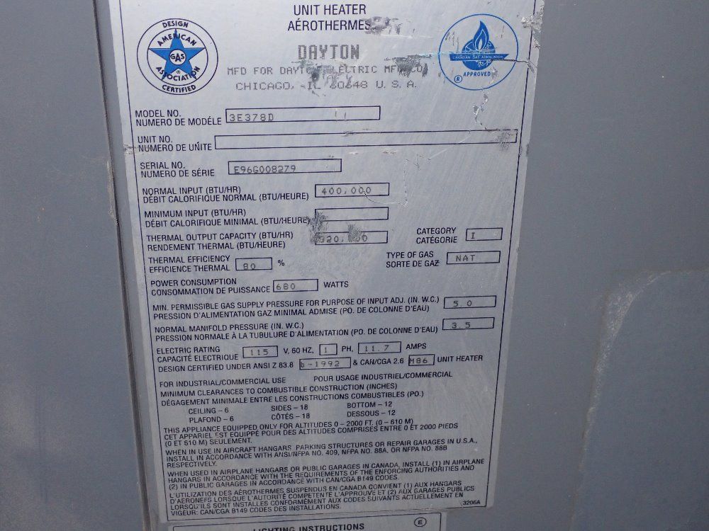  Natural Gas Heater