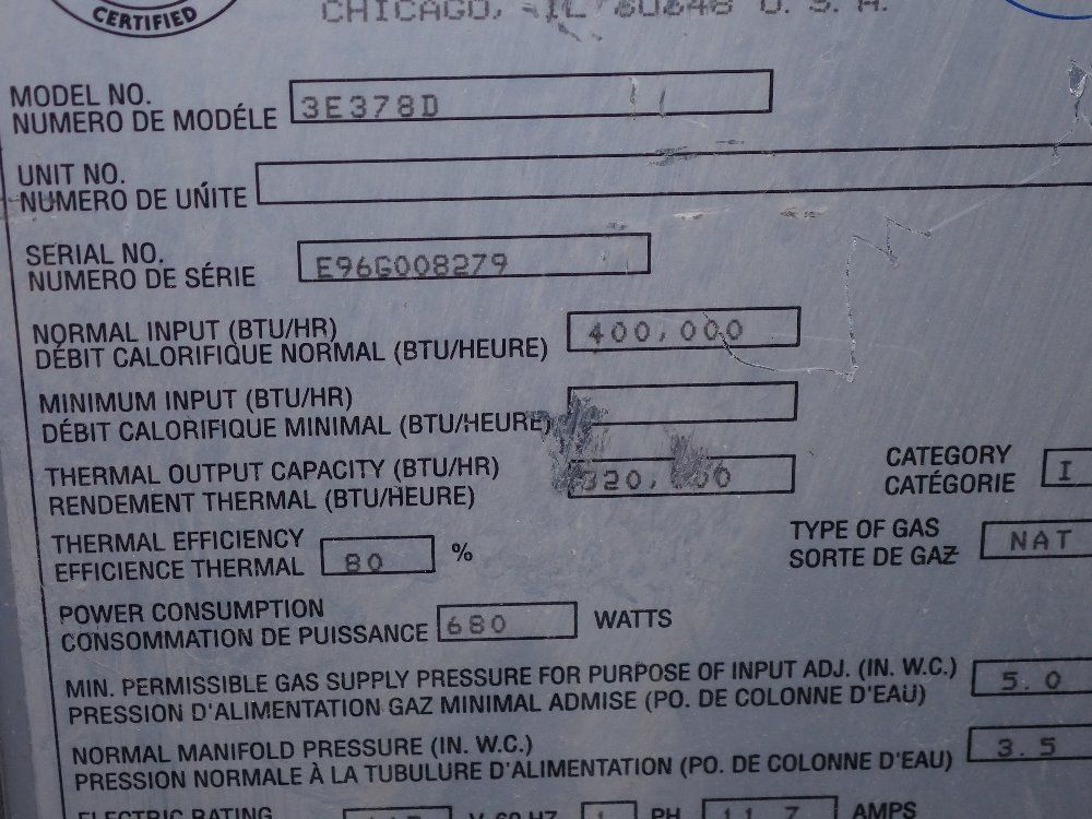 Natural Gas Heater