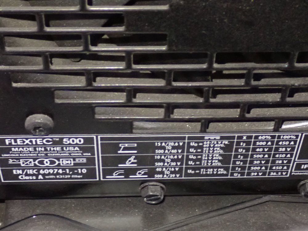 Lincoln Electric Lincoln Flextec 500 Welder