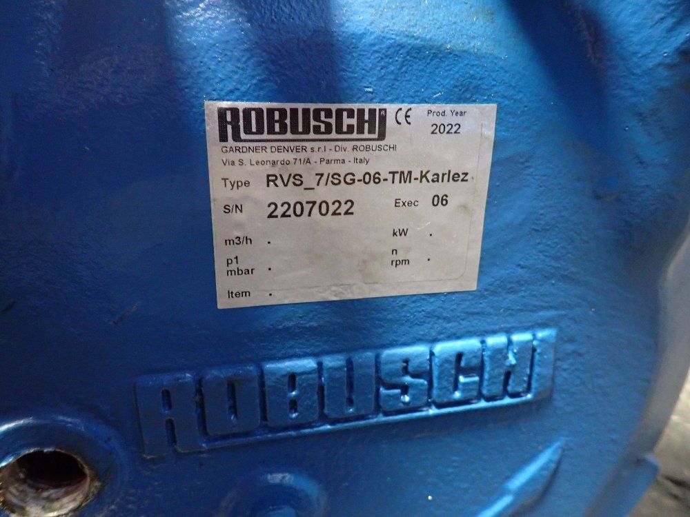 Robuschi Pump - Rvs_7/sg-06-tm